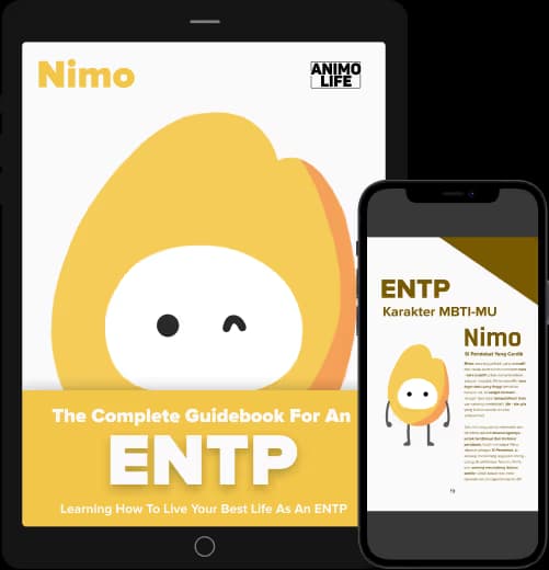E-Book MBTI ENTP, INFJ, dan ESTP di tablet dan ponsel