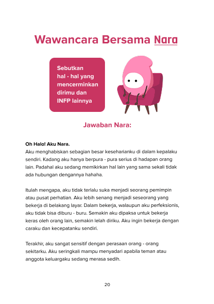 Halaman e-book INFP: Wawancara Bersama Nara