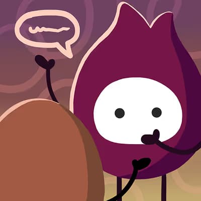 One person talking a problem through and offering advice.